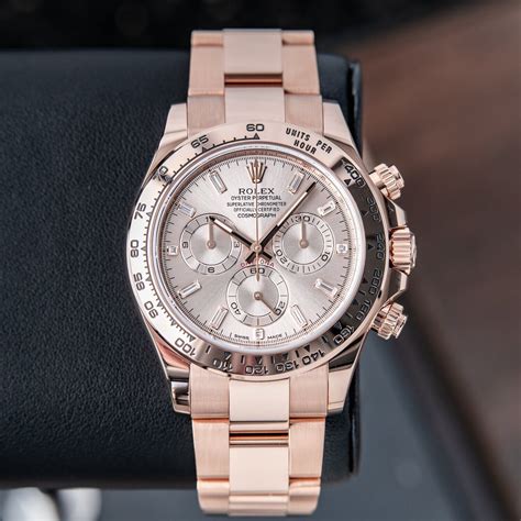 rolex rosa uomo daytona|Rolex Daytona Rose gold .